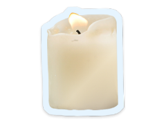 Death benefits 1 A white candle