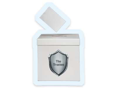 Trustee nominations A voting box with The Trustee written on it